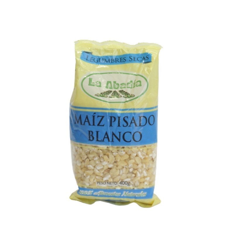 MAIZ PISADO BLANCO LA ABADIA 10x400        