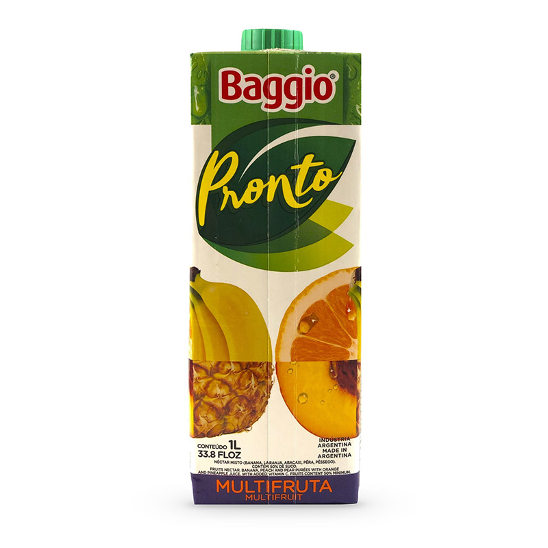 JUGO BAGGIO MULTIFRUTAL  8X1L                