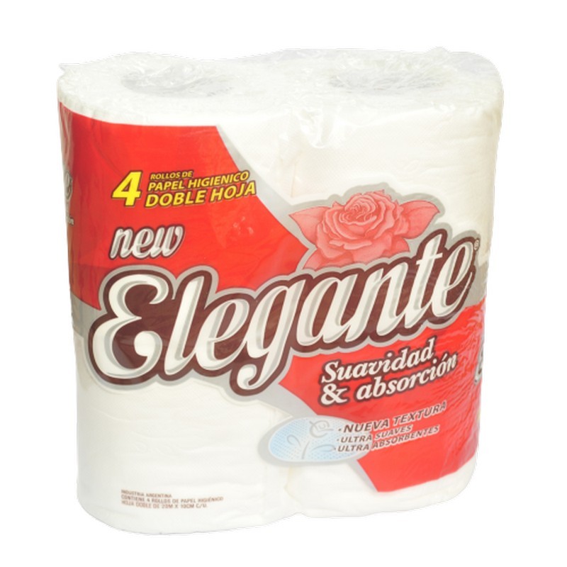 PAPEL HIG. D/H ELEGANTE 12x4x20MTS