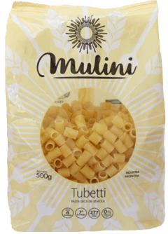 FIDEOS MULINI TUBETTI 12X500GS