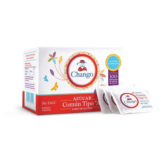 [00119        ] AZUCAR SOBRE CHANGO X100 SOBRES           