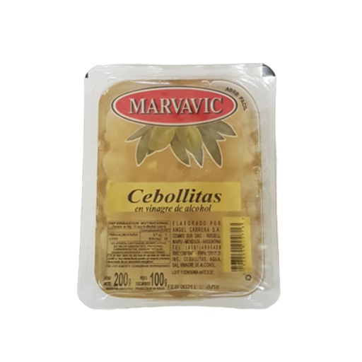 [00556        ] CEBOLLITAS MARVAVIC BANDEJAS 15X200cc         