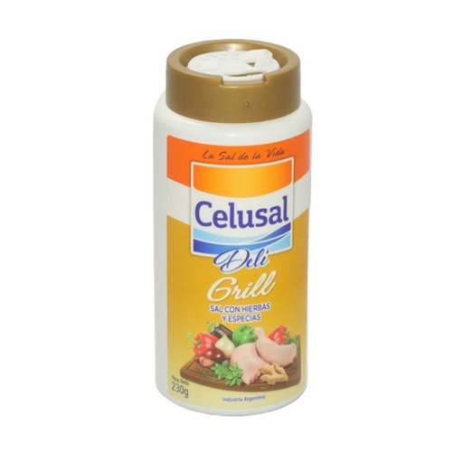 [00653        ] SAL FINA CELUSAL CONDIMENTADO GRILL  SALERO 6X230G  